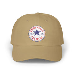 Emotional All-Star Dad Cap – Embroidered Feelings, Classic Fit