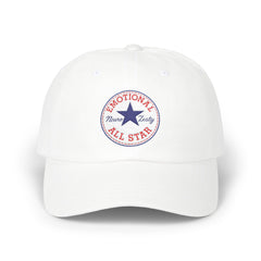 Emotional All-Star Dad Cap – Embroidered Feelings, Classic Fit