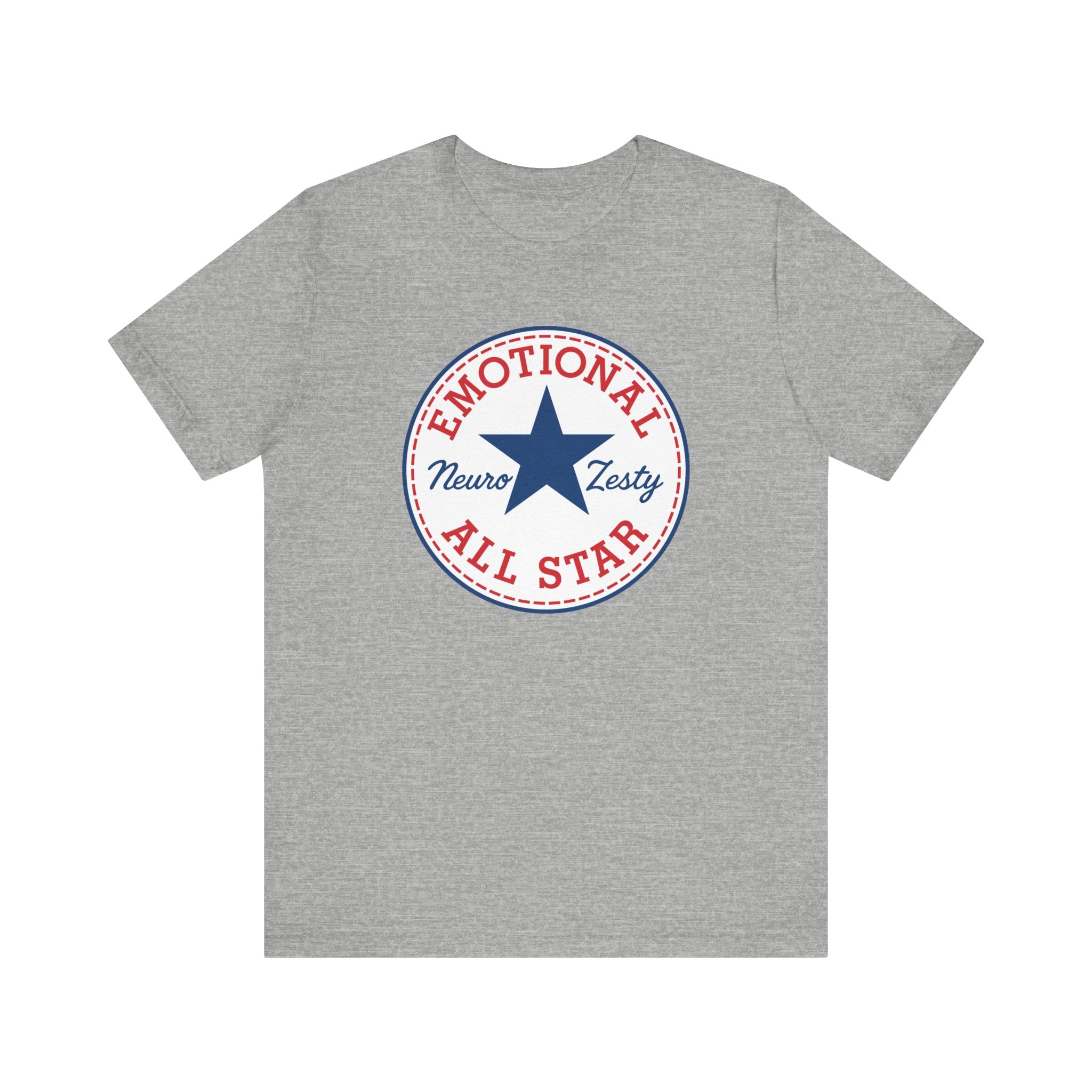 Emotional All-Star – NeuroZesty T-Shirt (Bella + Canvas 3001)