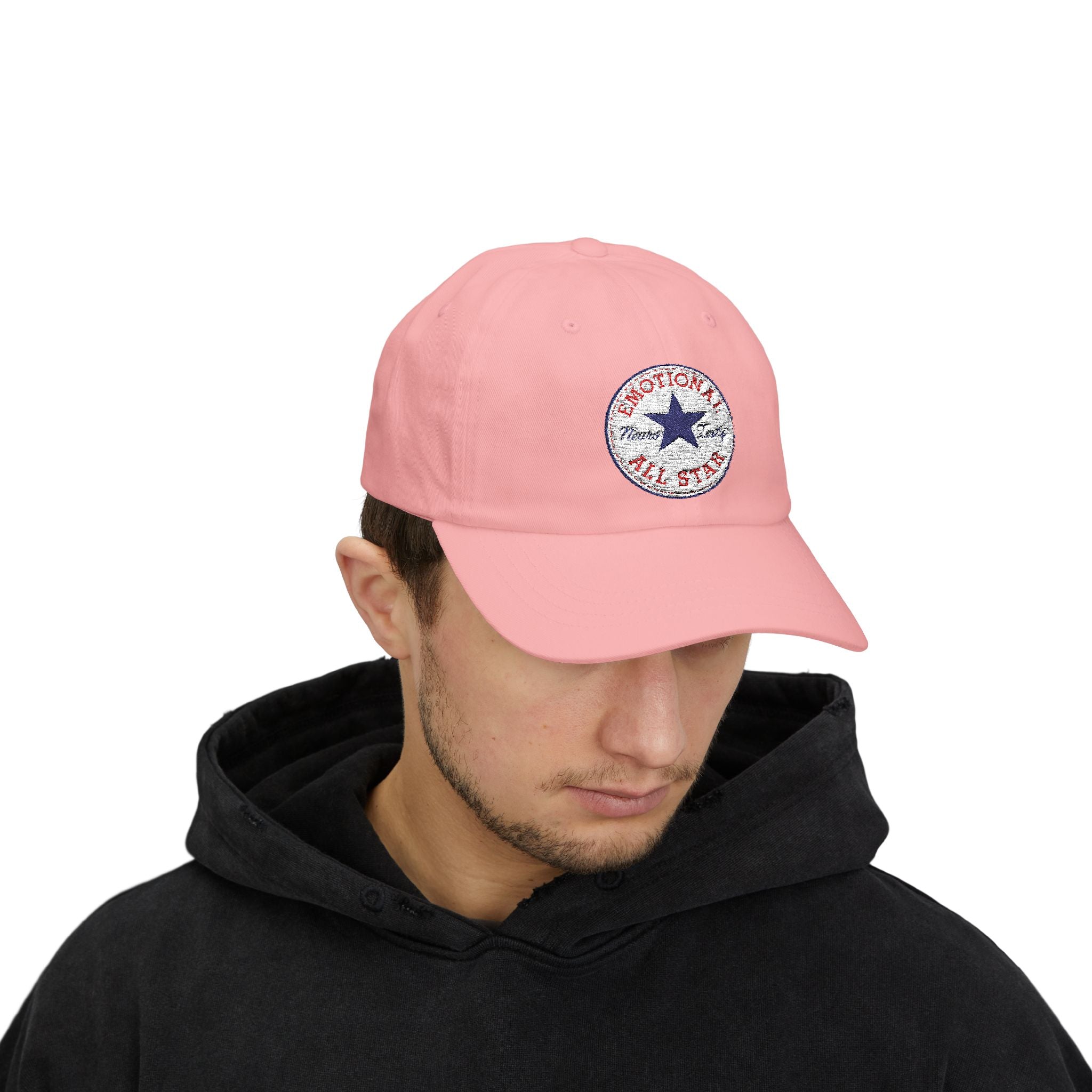 Emotional All-Star Dad Cap – Embroidered Feelings, Classic Fit