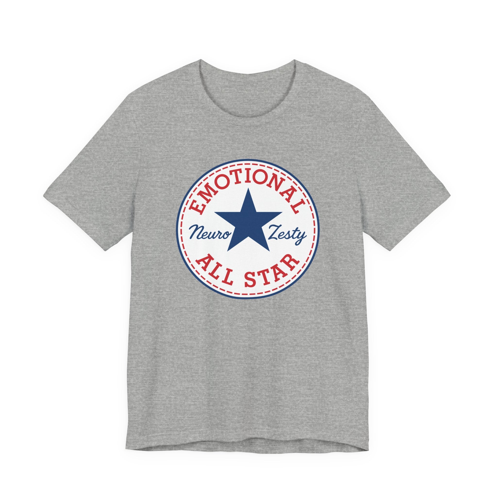 Emotional All-Star – NeuroZesty T-Shirt (Bella + Canvas 3001)