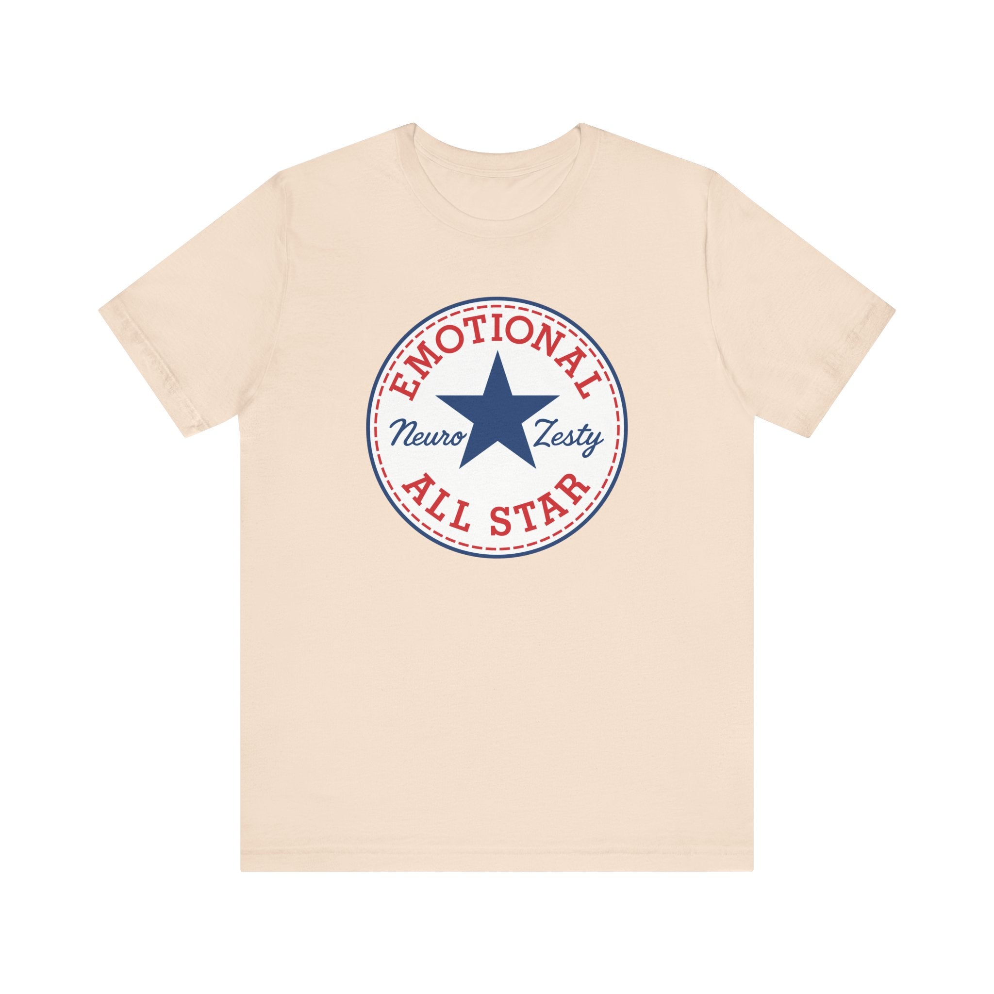 Emotional All-Star – NeuroZesty T-Shirt (Bella + Canvas 3001)