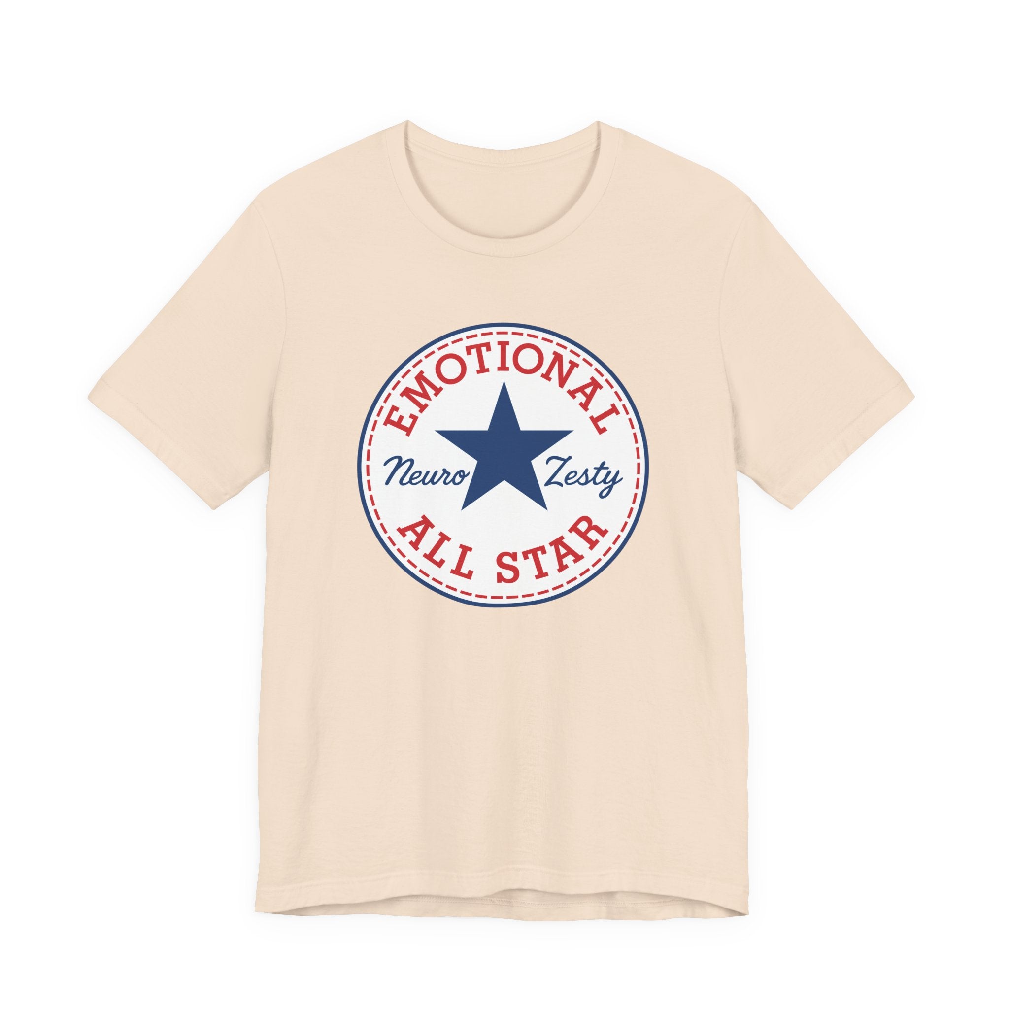 Emotional All-Star – NeuroZesty T-Shirt (Bella + Canvas 3001)