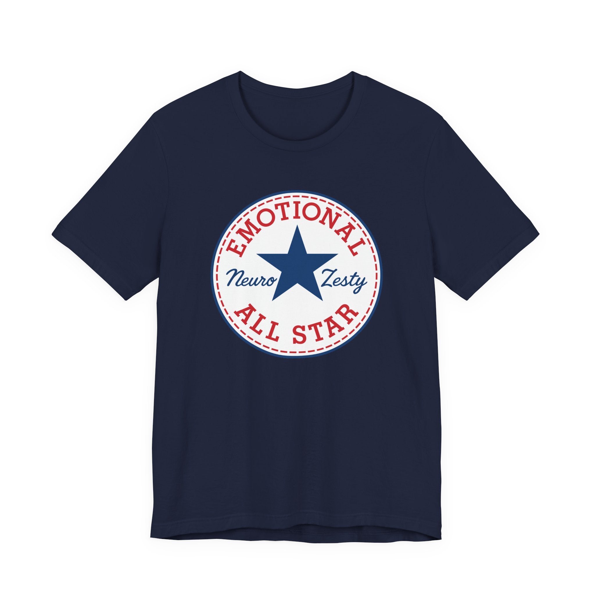 Emotional All-Star – NeuroZesty T-Shirt (Bella + Canvas 3001)