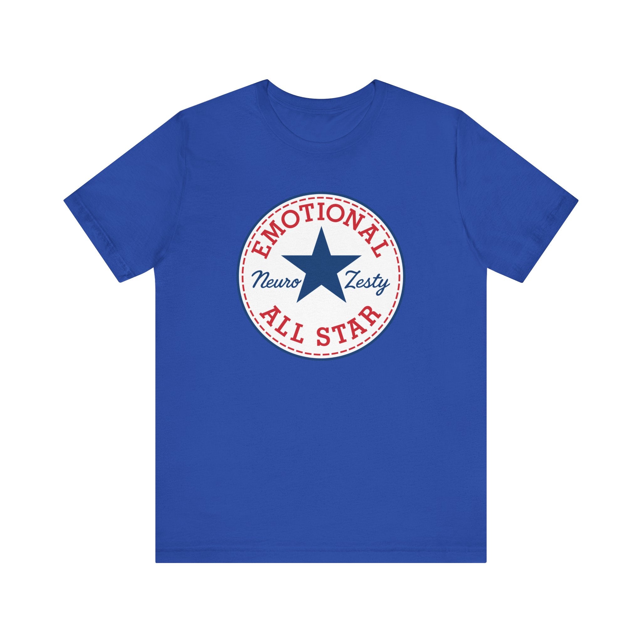 Emotional All-Star – NeuroZesty T-Shirt (Bella + Canvas 3001)