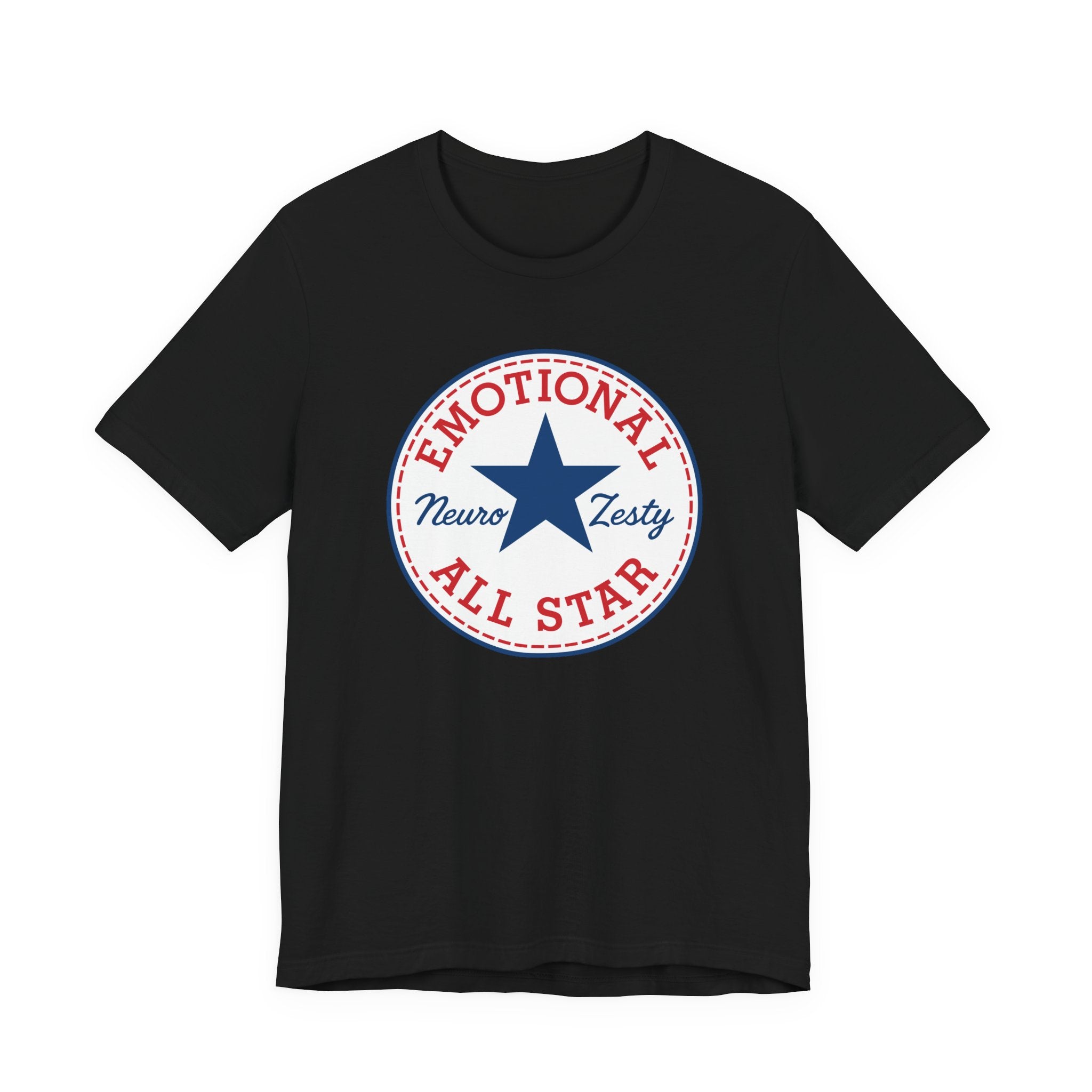Emotional All-Star – NeuroZesty T-Shirt (Bella + Canvas 3001)