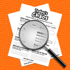 Clarity Pages: Chaos & Focus Edition™ – 2-Page Printable Journal